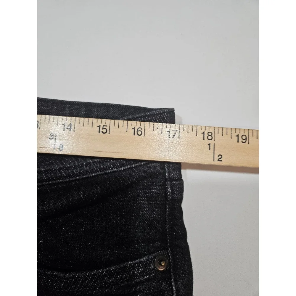 Revtown Jeans Mens Size 34x30‎ Black Selvedge Decade Denim Tapered Stretch